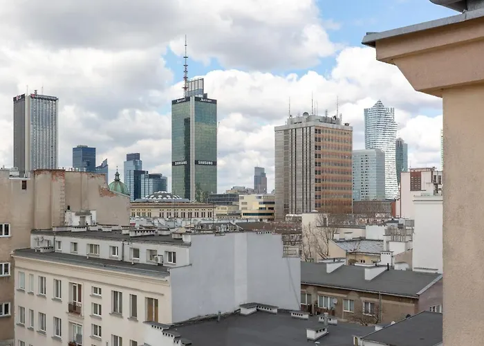 Top Floor View Apartment Marszalkowska By Noclegi Renters